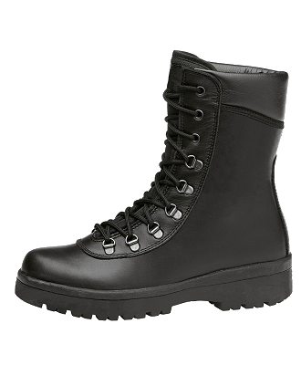 Par de botas de cano alto de trabalho, sem biqueira resistente a impactos, com as solas providas de ressaltos, a zona do tacão fechada e absorção de energia na zona do tacão, de tipo antiestático e is